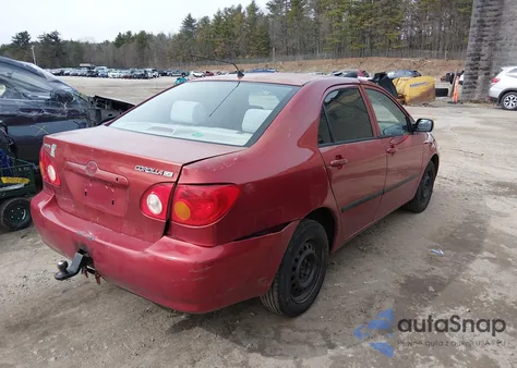 2003 Toyota Corolla Ce из США, поврежденный, VIN 1NXBR32EX3Z012996